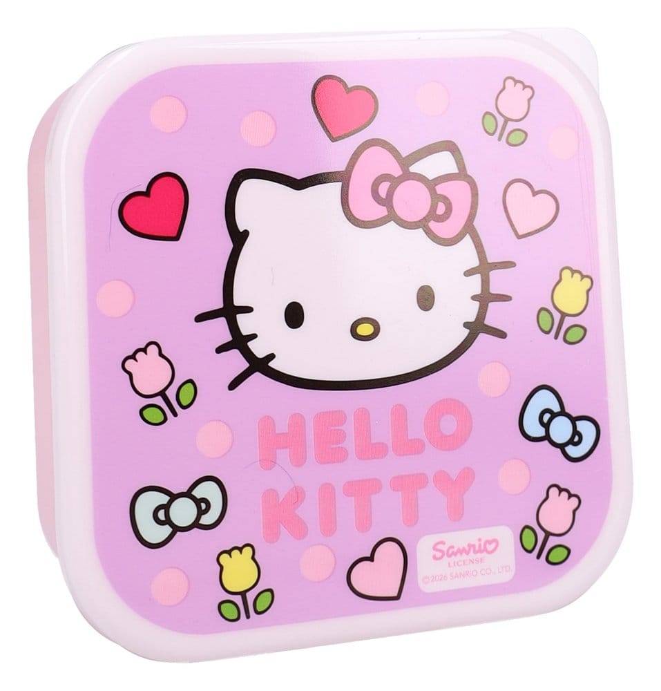 Hello Kitty Fiambrera Set Fresh Bites 12 cm