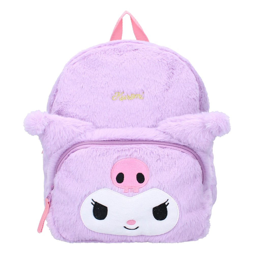 Sanrio Mochila Kuromil Fluffy Festival Purple 26 cm