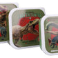 Jurassic World Fiambrera Set Fresh Bites 12 cm