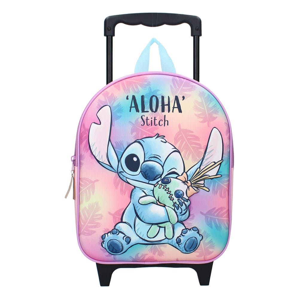 Lilo & Stitch Mochila Trolley 3D Great Escapes 32 cm
