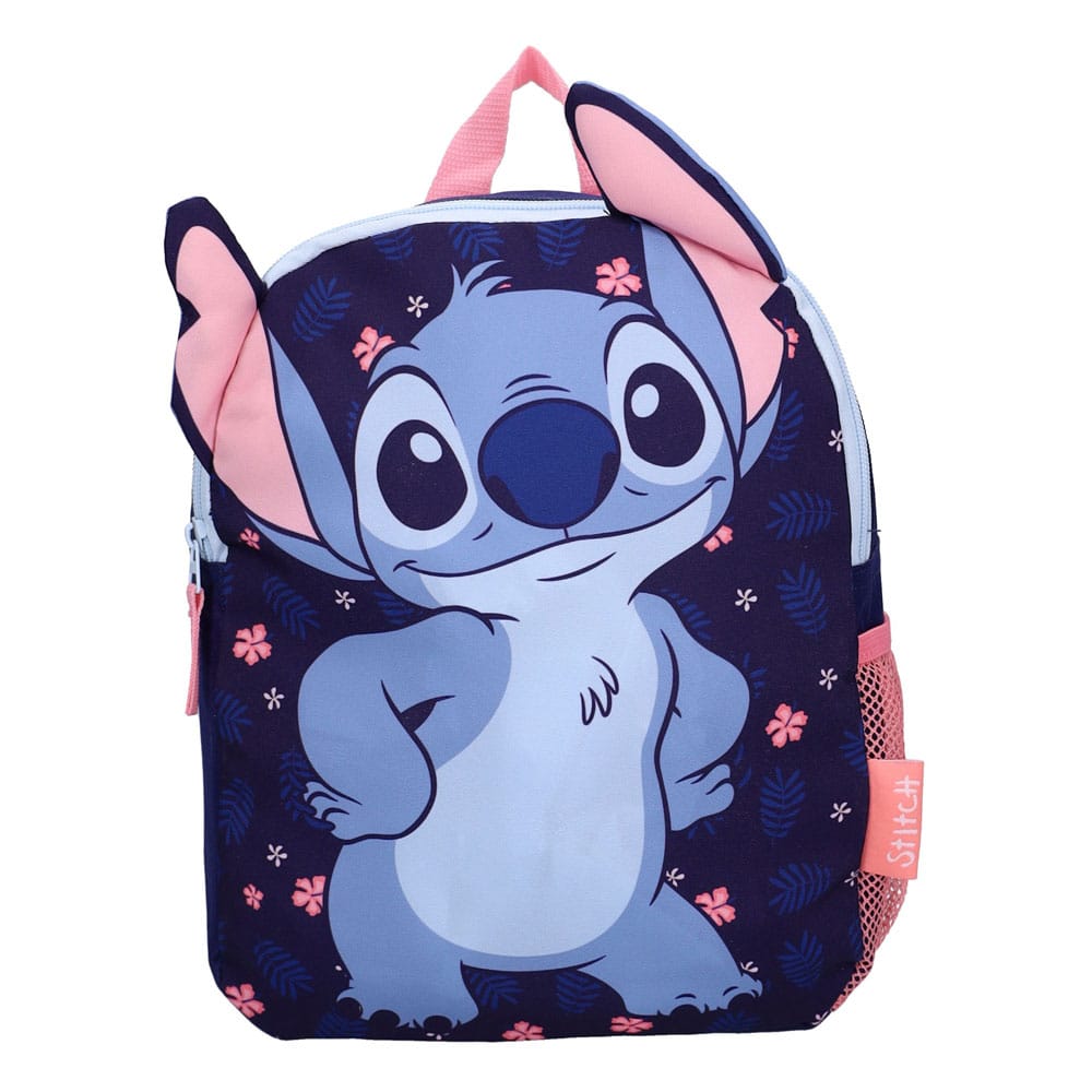 Lilo & Stitch Mochila Fluffy Friends Black 32 cm