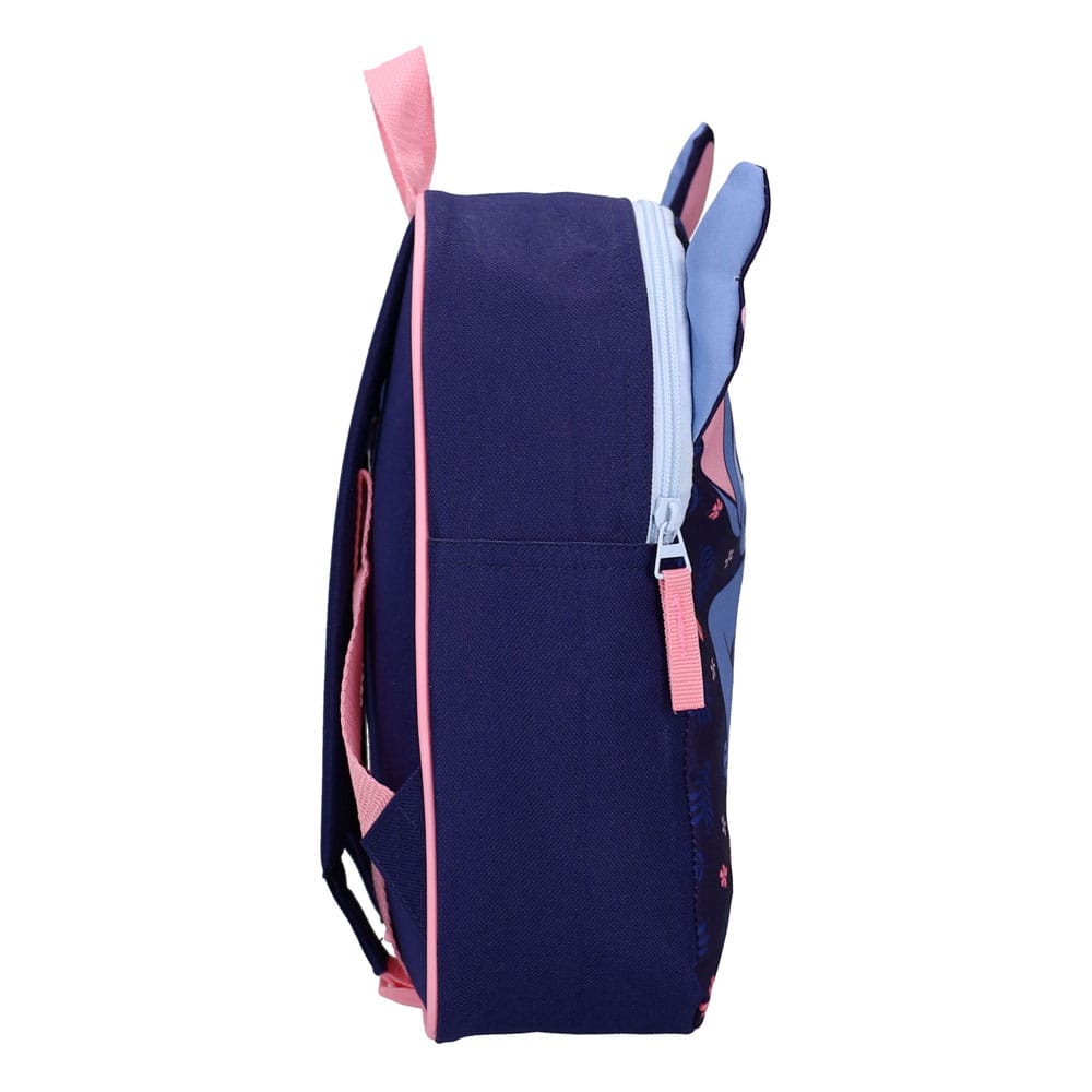 Lilo & Stitch Mochila Fluffy Friends Black 32 cm