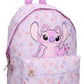 Lilo y Stitch Mochila Stitch Let Love Bloom 31 cm