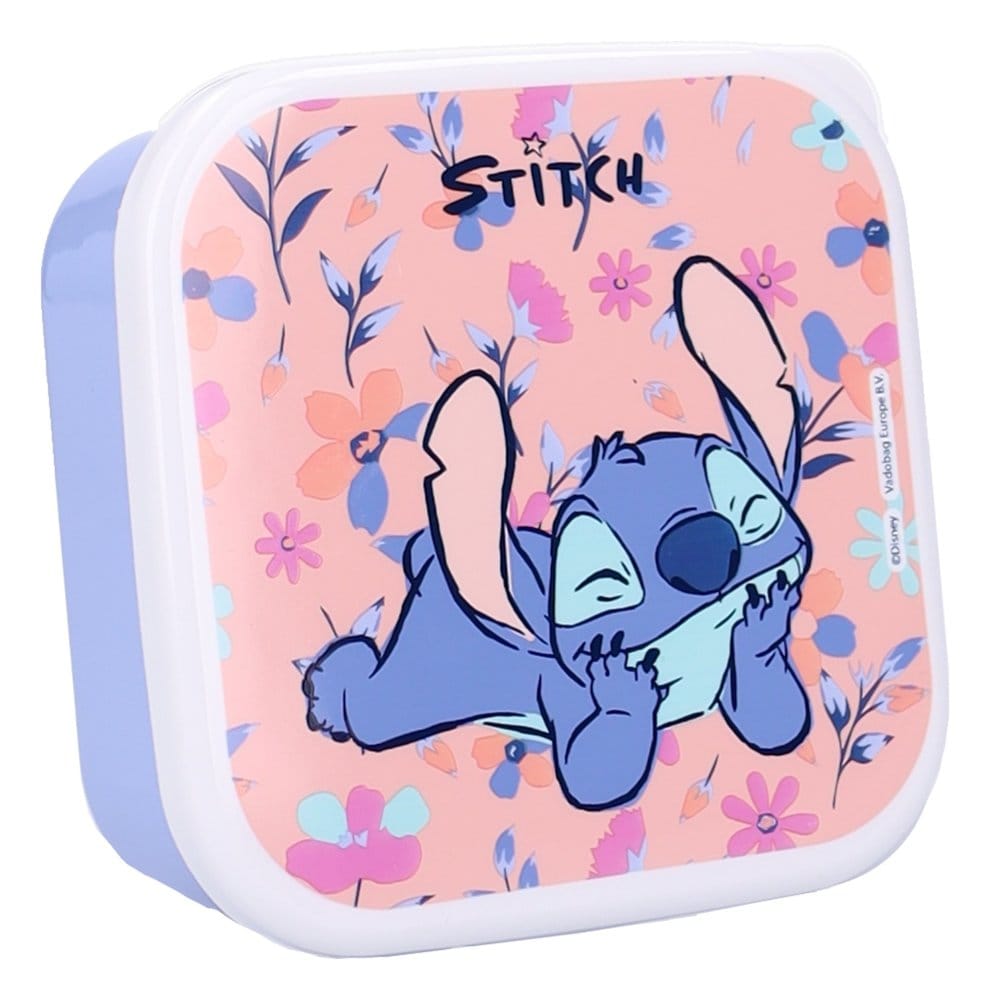 Lilo y Stitch Fiambrera Set Fresh Bites 12 cm