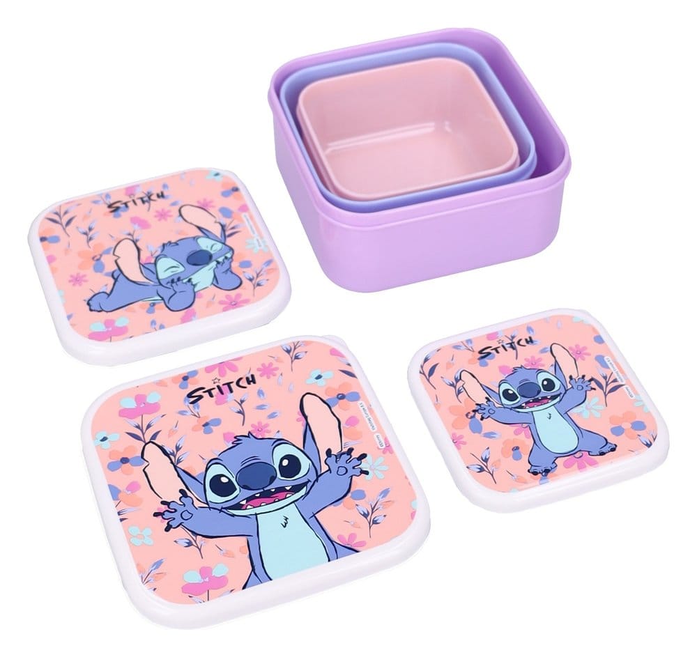 Lilo y Stitch Fiambrera Set Fresh Bites 12 cm