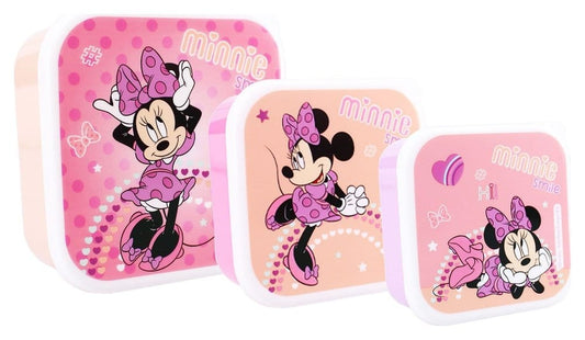 Minnie Mouse Fiambrera Set Fresh Bites 12 cm