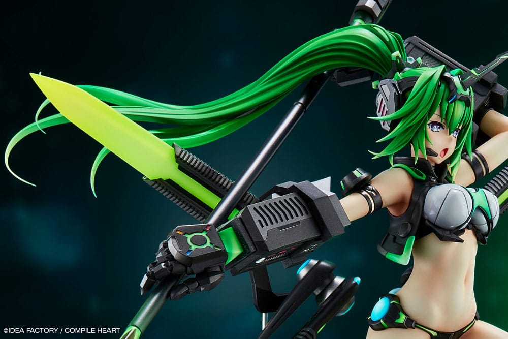New Dimension Game Neptunia VII Estatua PVC 1/7 Next Green 38 cm - Z POP Toys