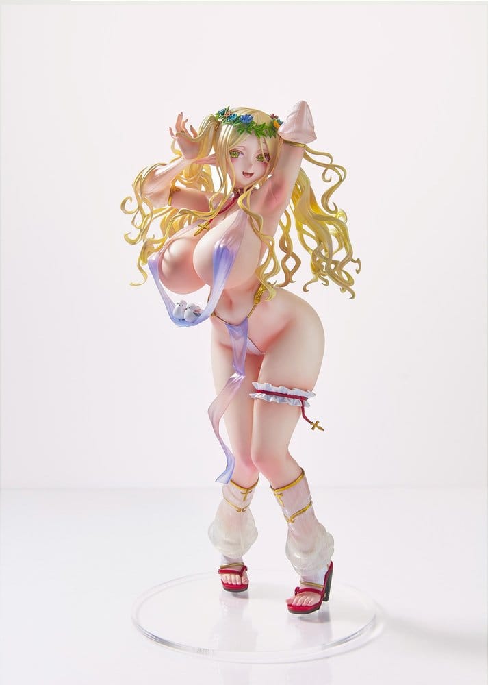 Original Character Figura PVC 1/6 Elf Village Fourth Villager Priscilla Ritual Bathing Suit Ver. Antenna Shop Limited Edition 25 cm