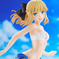 Fate/Stay Night Estatua PVC Pop Up Parade Beach Queens Saber Lily L Size 24 cm