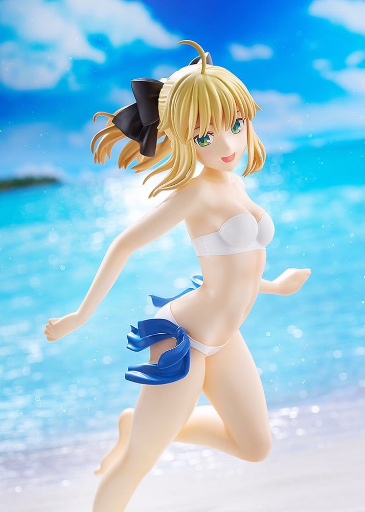 Fate/Stay Night Estatua PVC Pop Up Parade Beach Queens Saber Lily L Size 24 cm