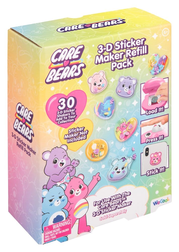 Care Bears Recambios para Máquina de Pegatinas 3D