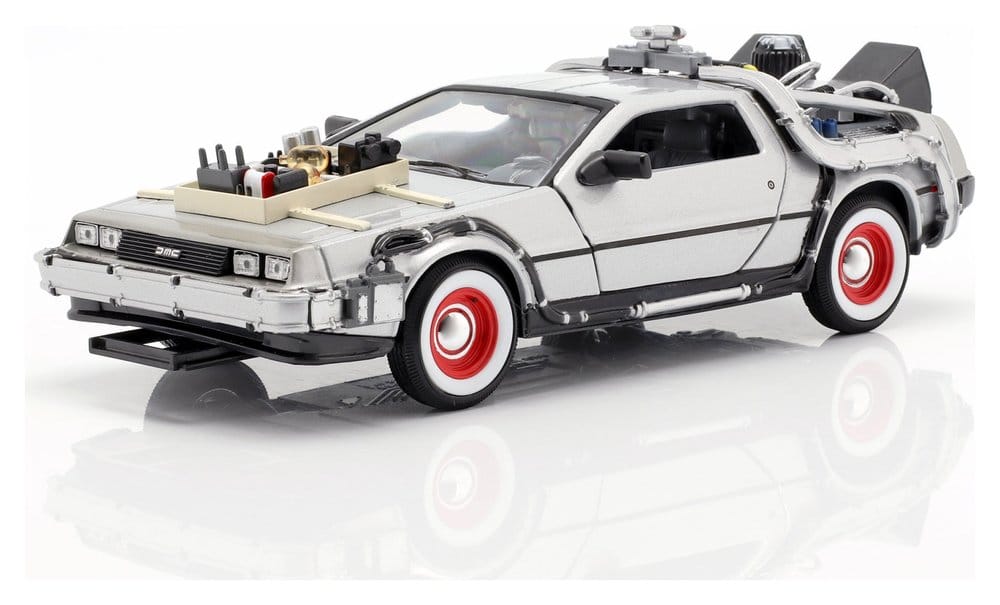 regreso al Futuro III Réplica Vehículo Diecast Model 1/24 ´81 DeLorean LK Coupe 18 cm