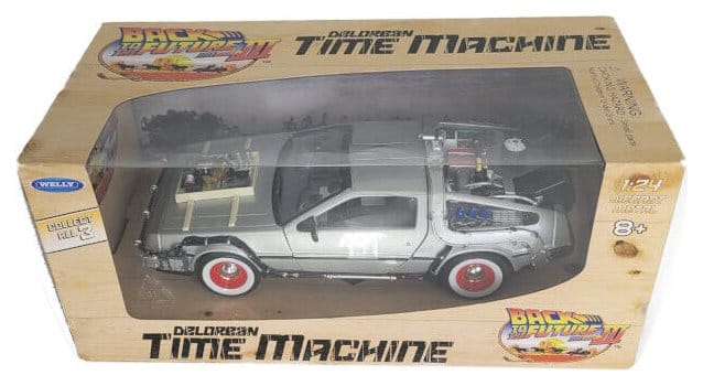 regreso al Futuro III Réplica Vehículo Diecast Model 1/24 ´81 DeLorean LK Coupe 18 cm