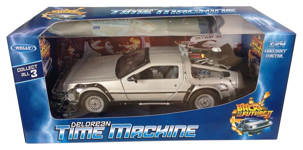 Regreso al Futuro II Réplica Coce 1/24 ´81 DeLorean LK Coupe 18 cm
