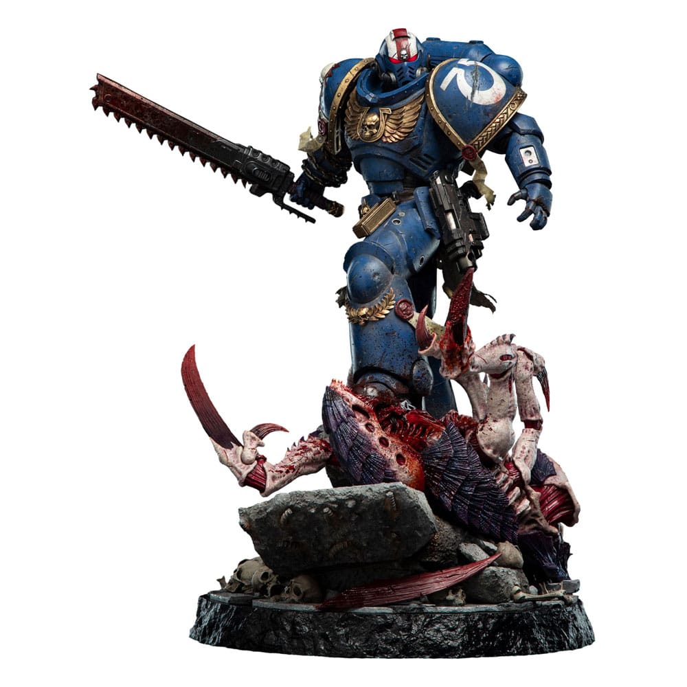 Warhammer 40,000: Space Marine 2 Estatua  1/6 Lieutenant Titus Battleline Edition 63 cm - Z POP Toys