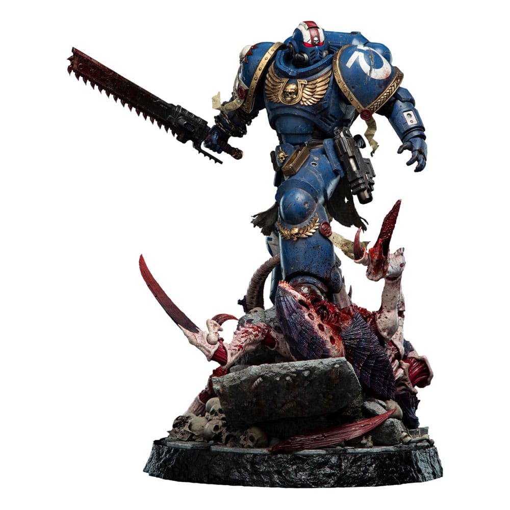 Warhammer 40,000: Space Marine 2 Estatua  1/6 Lieutenant Titus Battleline Edition 63 cm - Z POP Toys