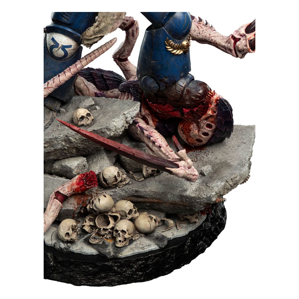 Warhammer 40,000: Space Marine 2 Estatua  1/6 Lieutenant Titus Battleline Edition 63 cm - Z POP Toys