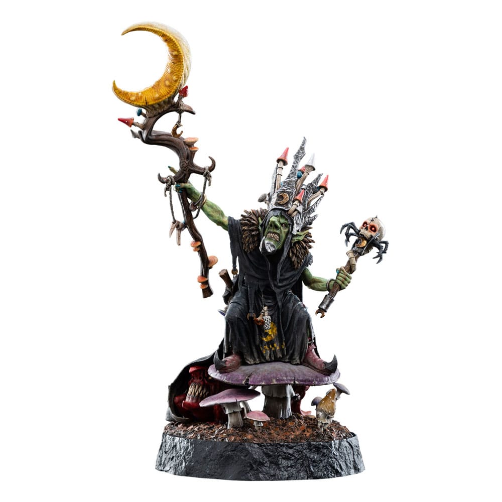 Warhammer: Age of Sigmar Estatua 1/6 Skragrott the Loonking Limited Edition 41 cm - Z POP Toys