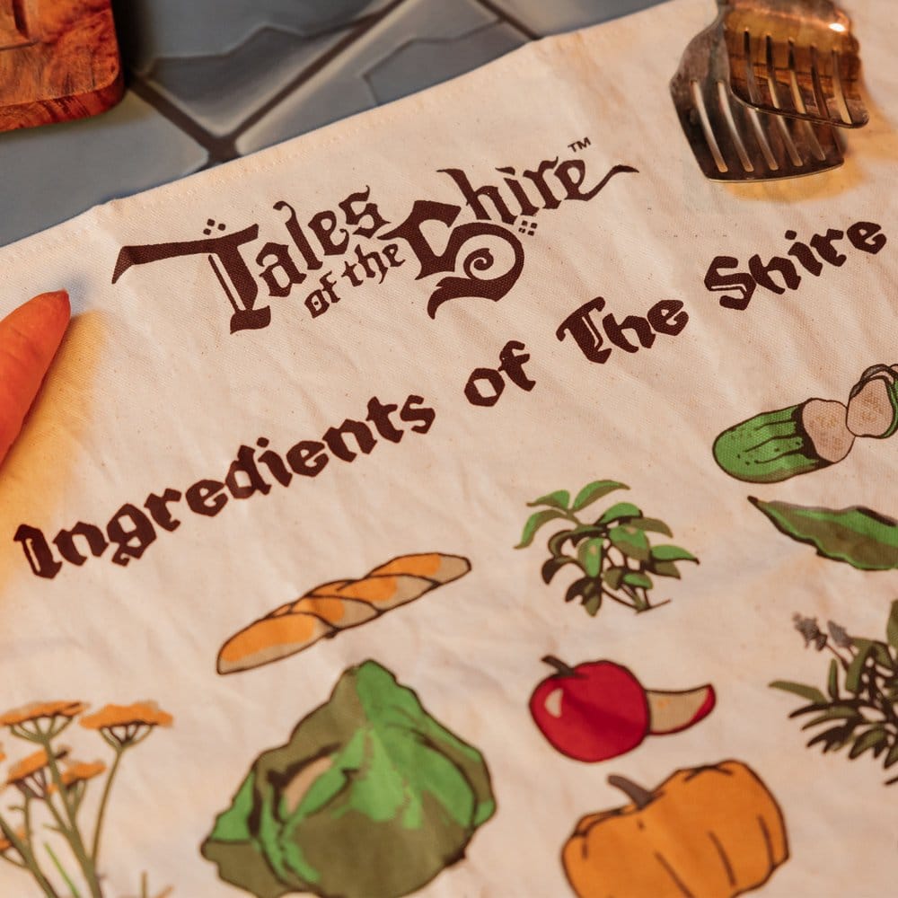 El Señor de los Anillos Paños de cocina Ingredients of The Shire (Tales of the Shire (2025)) 69 cm