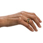 El Señor de los Anillos Anillo Único de tungsteno (bañado en oro) Talla 06