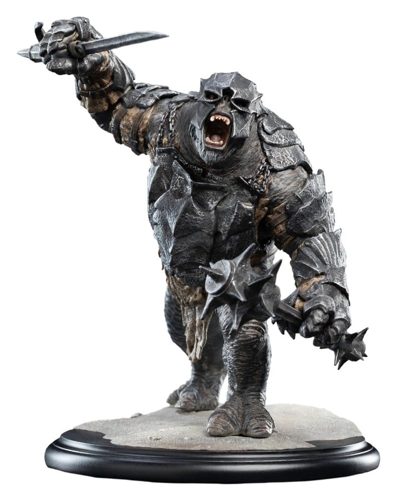 El Señor de los Anillos Estatua Olog-hai of the Black Gate 14 cm