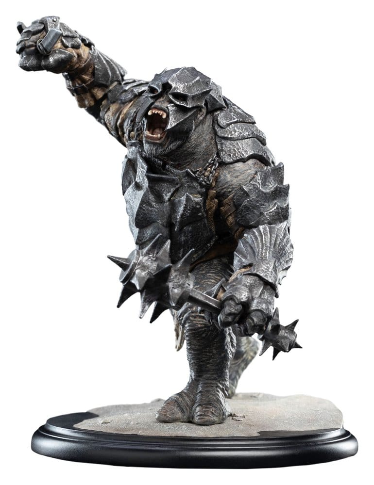El Señor de los Anillos Estatua Olog-hai of the Black Gate 14 cm
