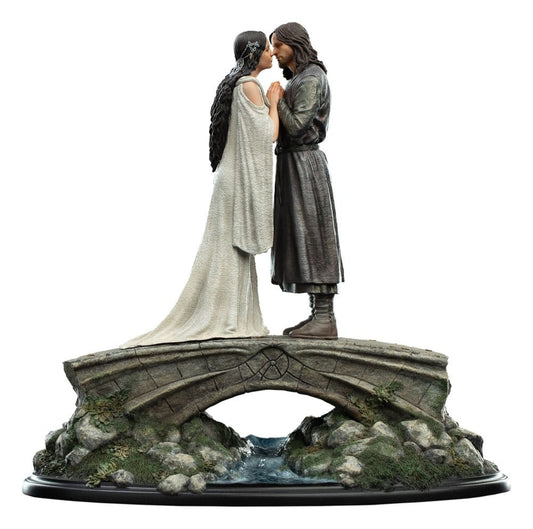 El Señor de los Anillos Estatua Aragorn & Arwen 24 cm