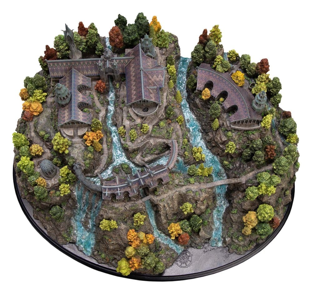 El Señor de los Anillos Diorama Rivendell Edición Limitada 28 cm