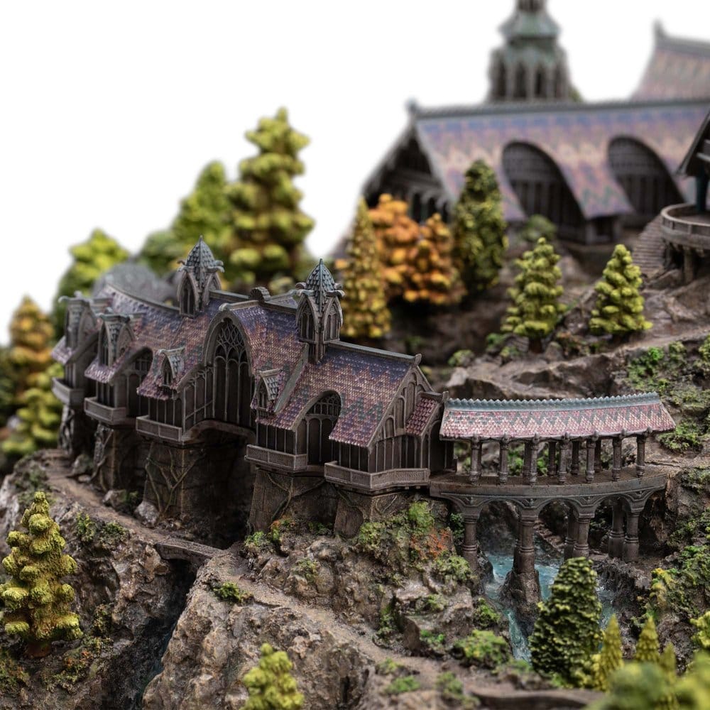 El Señor de los Anillos Diorama Rivendell Edición Limitada 28 cm