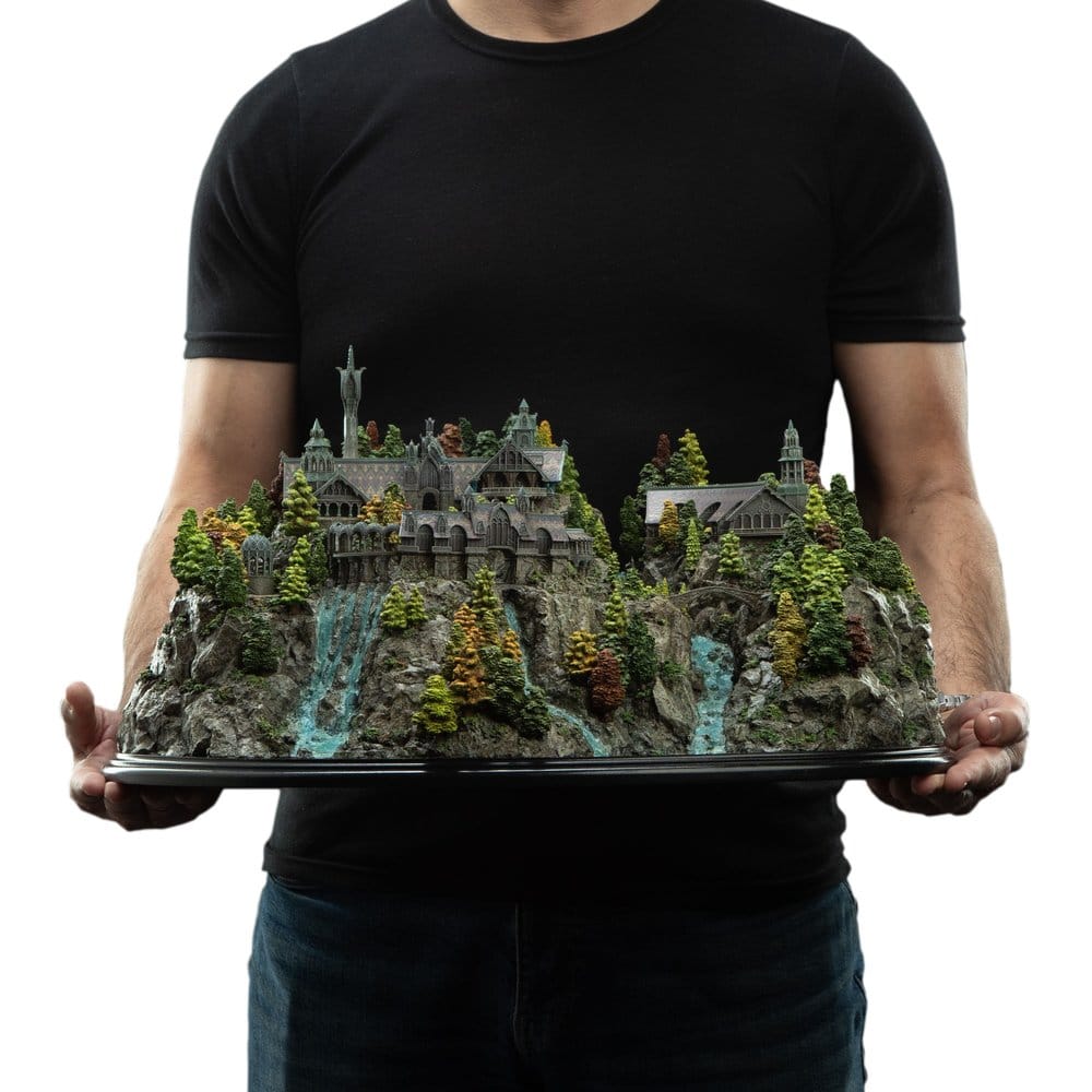 El Señor de los Anillos Entorno en Miniatura Rivendell 28 cm