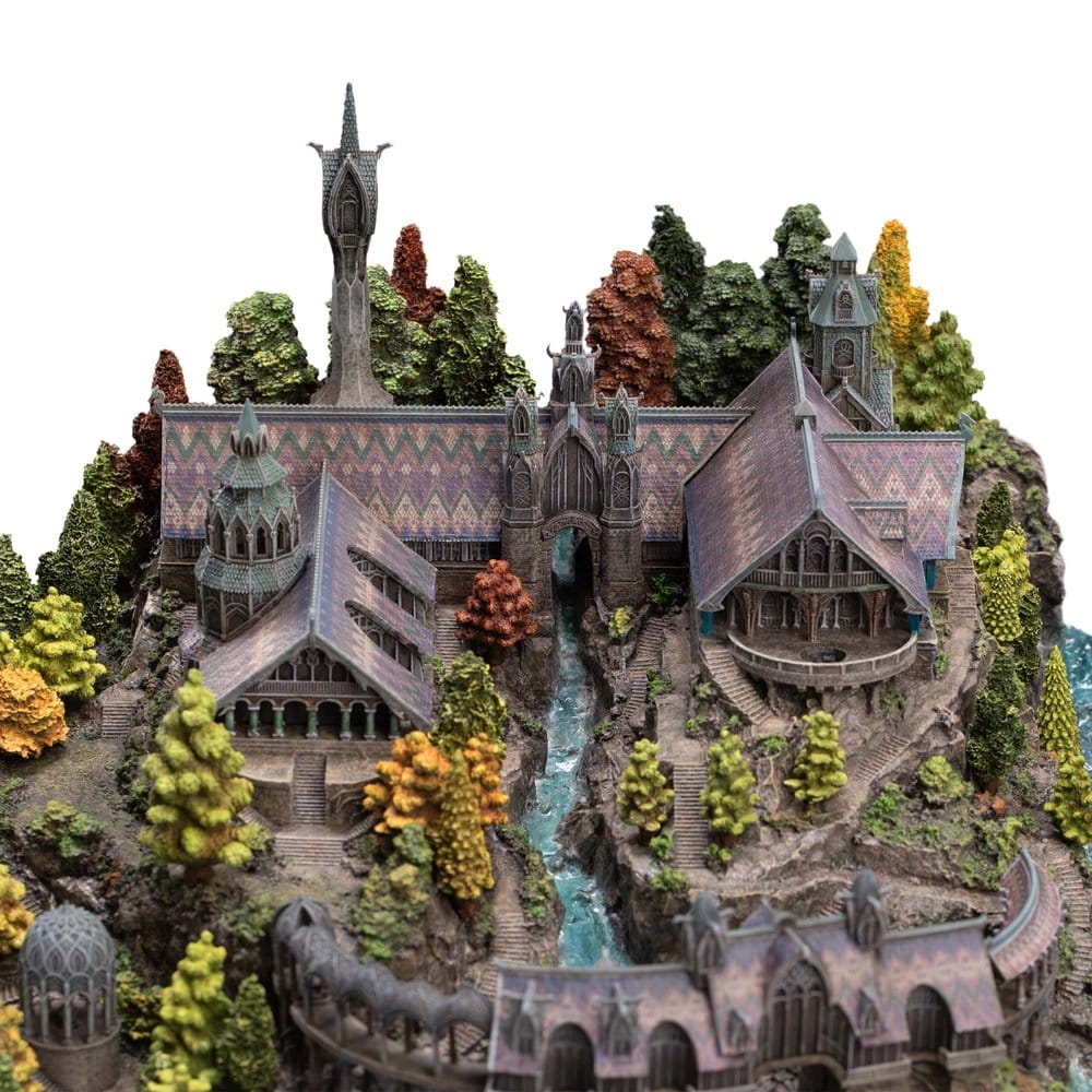 El Señor de los Anillos Entorno en Miniatura Rivendell 28 cm