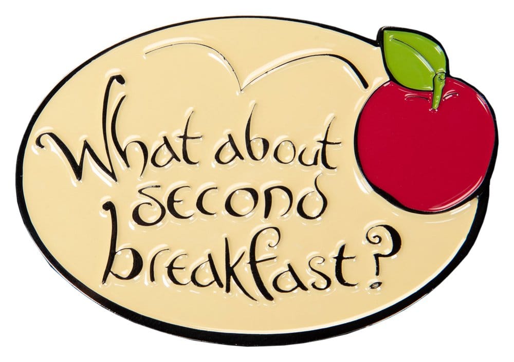 El Señor de los Anillos Imán What About Second Breakfast? (Enamel) 7 cm