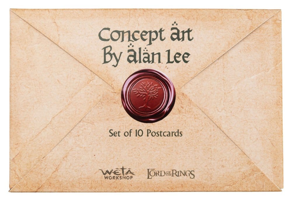 El Señor de los Anillos Postales Concept Art by Alan Lee: The Lord of the Rings 15 x 12 cm