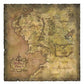 El Señor de los Anillos Litografia Parchment Map of Middle-earth 59 x 30 cm