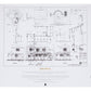 El Señor de los Anillos plan de construcción Litografia The Courtyard of Minas Tirith 59 x 42 cm
