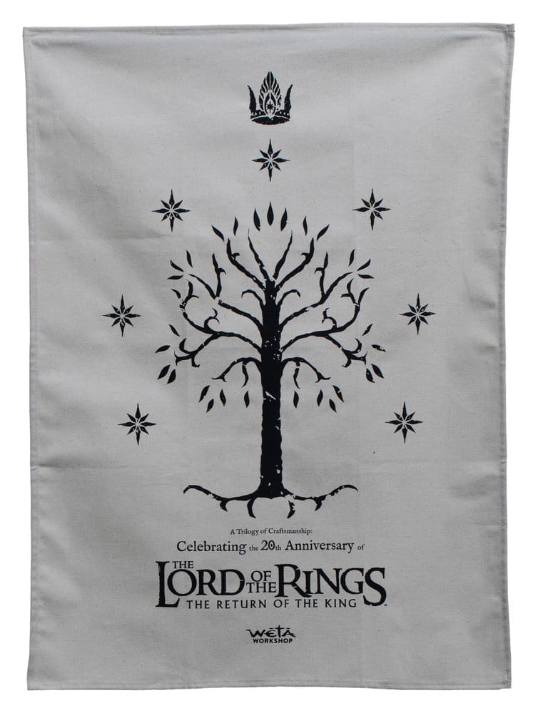 El Señor de los Anillos Paños de cocina The Return of the King: 20th Anniversary Limited Edition 50 cm