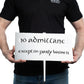 El Señor de los Anillos Metalbird No Admittance Sign 32 cm