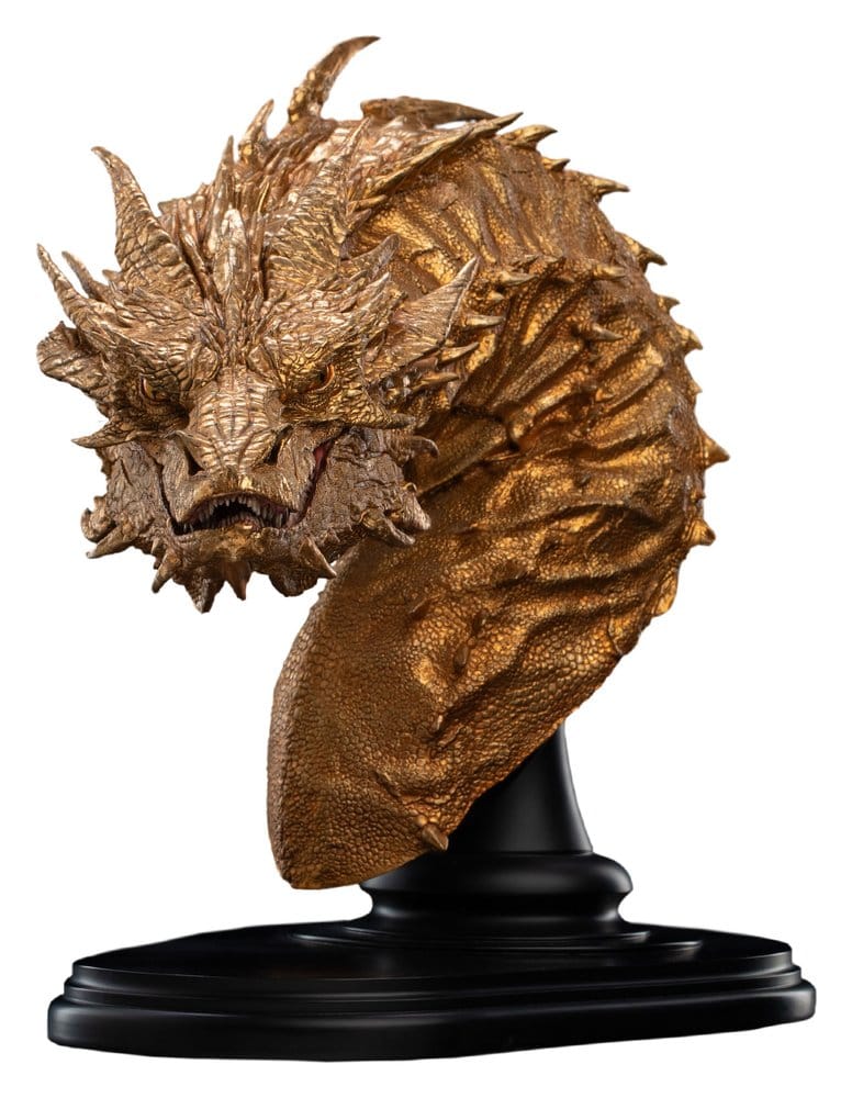 Trilogía de El hobbit Busto Smaug the Golden 36 cm