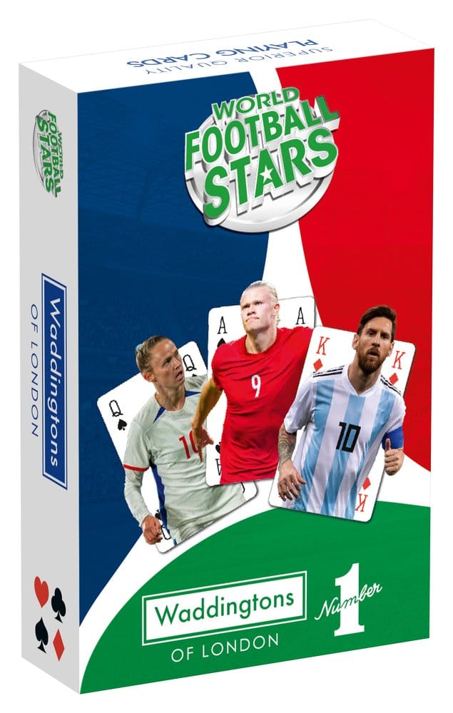 Estrellas del Fútbol Mundial No 1 Naipes *Edición Inglés*