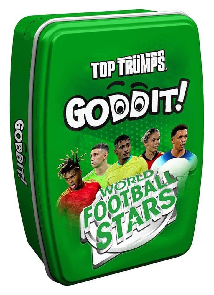 Estrellas Mundiales del Fútbol Juego de Cartas Goddit!