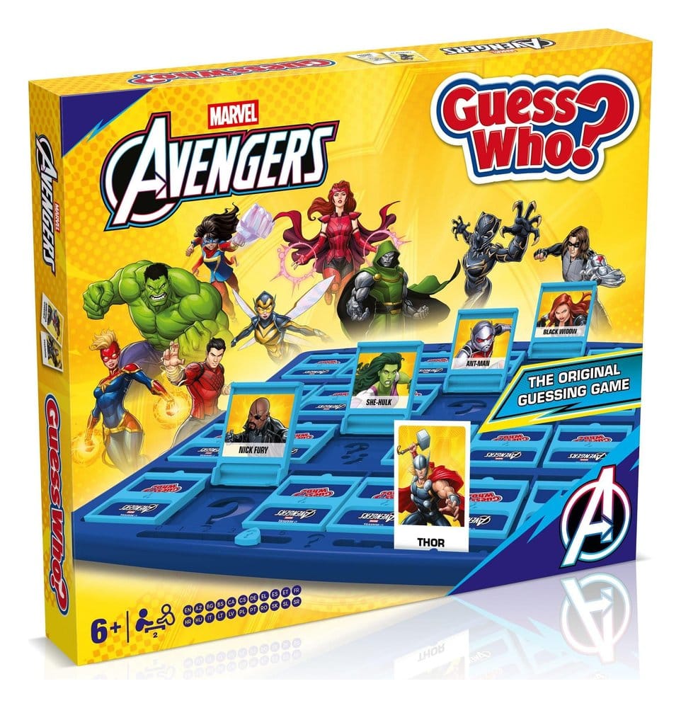 Marvel Juego de mesa ¿Quién es? Avengers