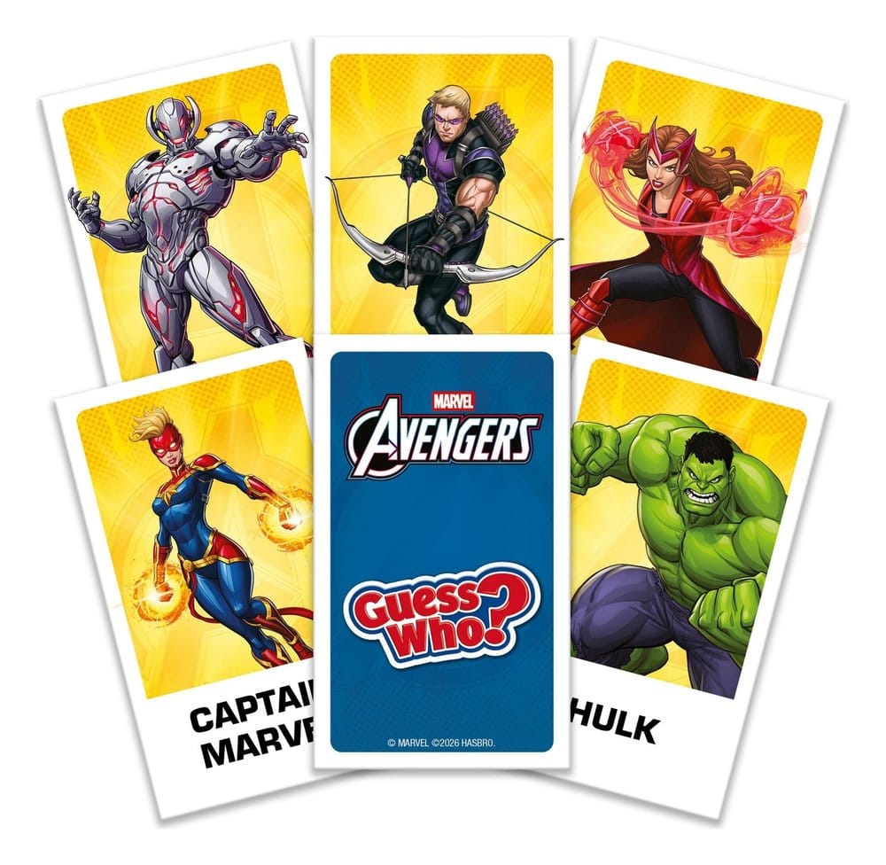 Marvel Juego de mesa ¿Quién es? Avengers