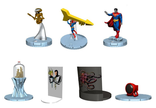 DC Comics Wizkids HeroClix Iconix Figuras Mini Fortress of Solitude Vol 1 13 cm