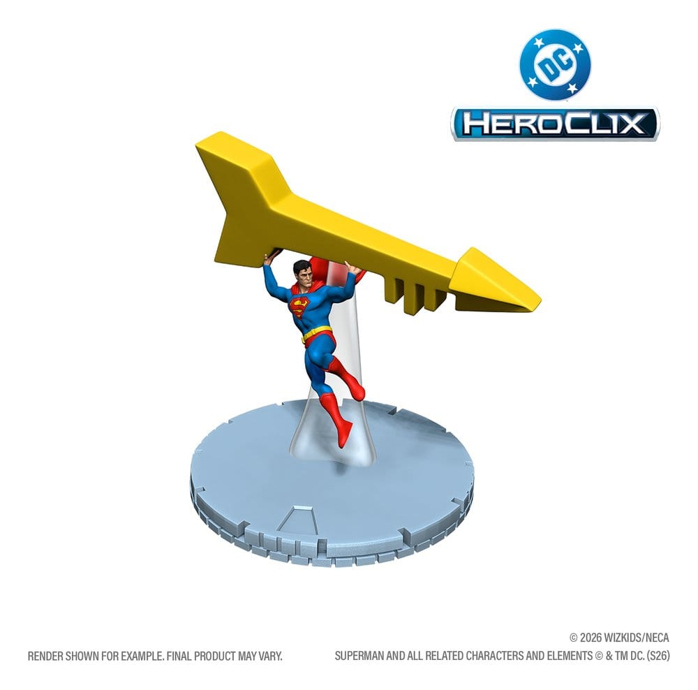 DC Comics Wizkids HeroClix Iconix Figuras Mini Fortress of Solitude Vol 1 13 cm