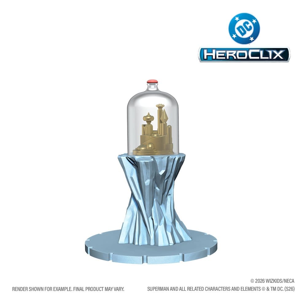 DC Comics Wizkids HeroClix Iconix Figuras Mini Fortress of Solitude Vol 1 13 cm