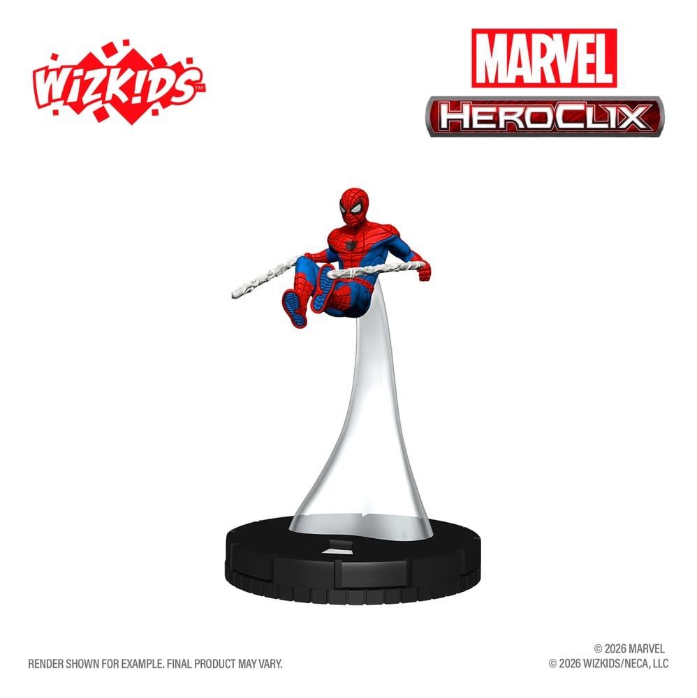 Marvel HeroClix Iconix Figuras Mini Your Friendly Neighborhood Spider-Man 15 cm