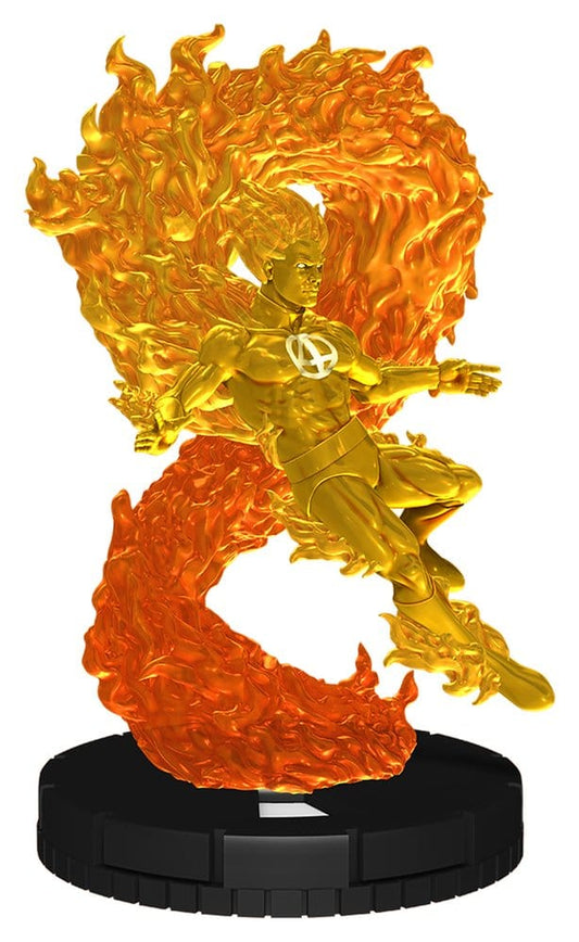 Marvel HeroClix: 25th Anniversary Figura Human Torch 5 cm