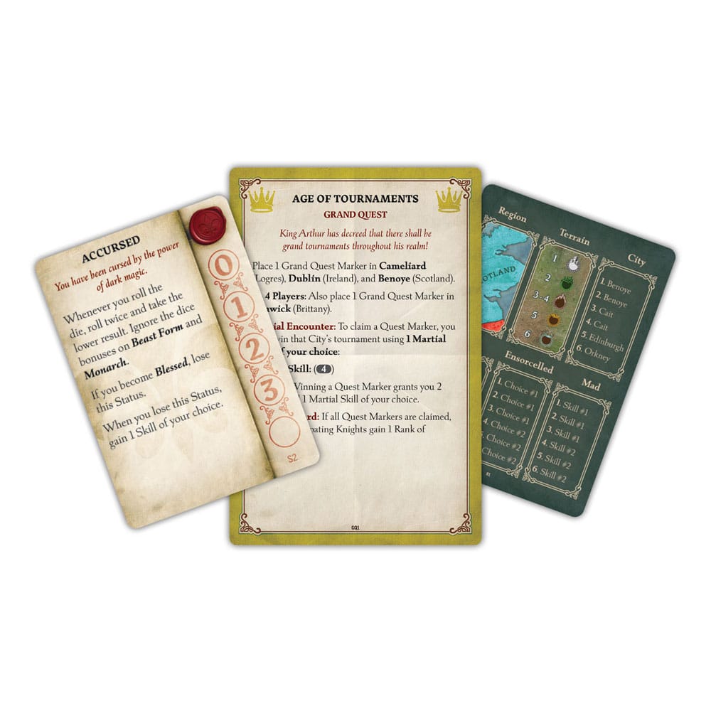 Tales of the Arthurian Knights Juego de Mesa *Edición Inglés*