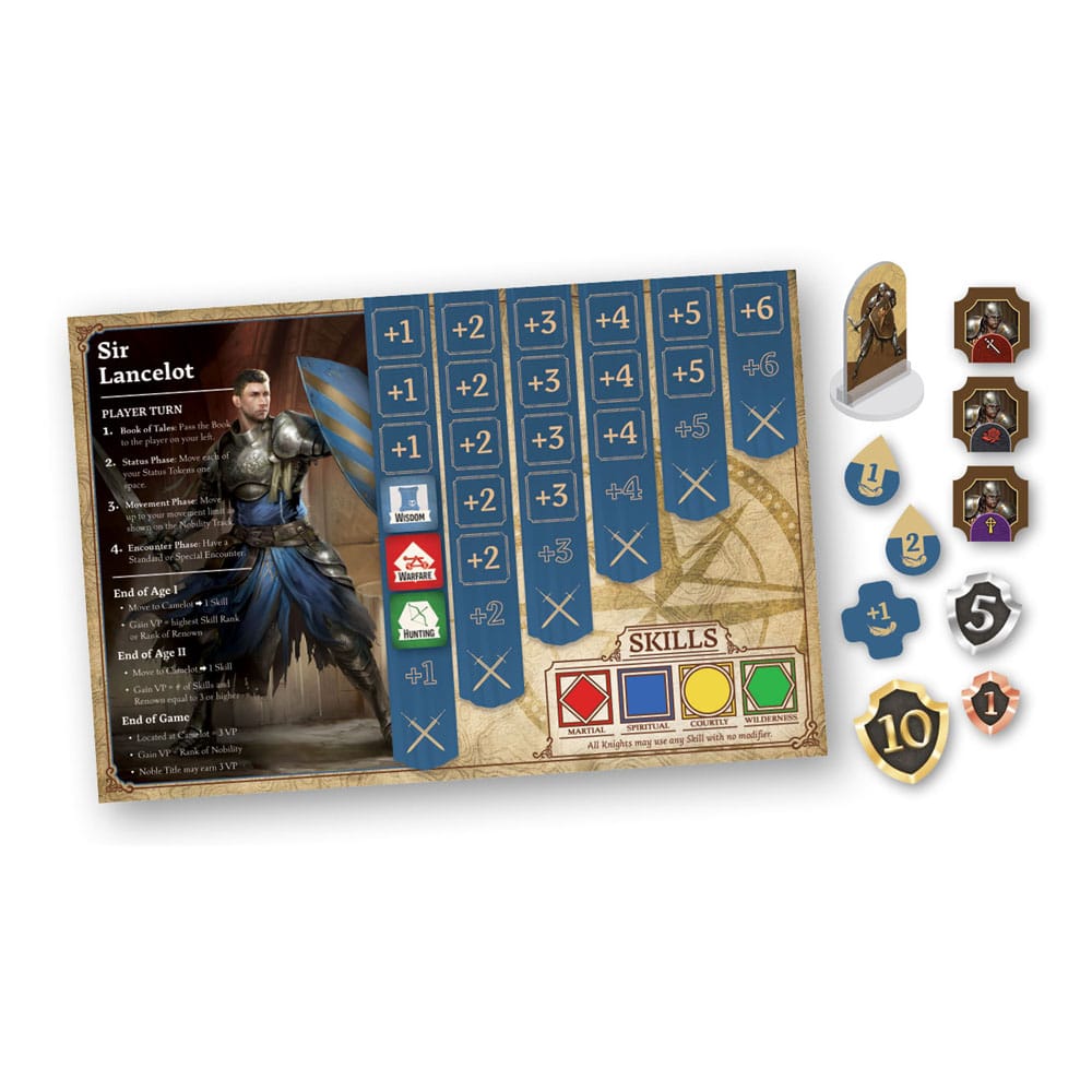 Tales of the Arthurian Knights Juego de Mesa *Edición Inglés*