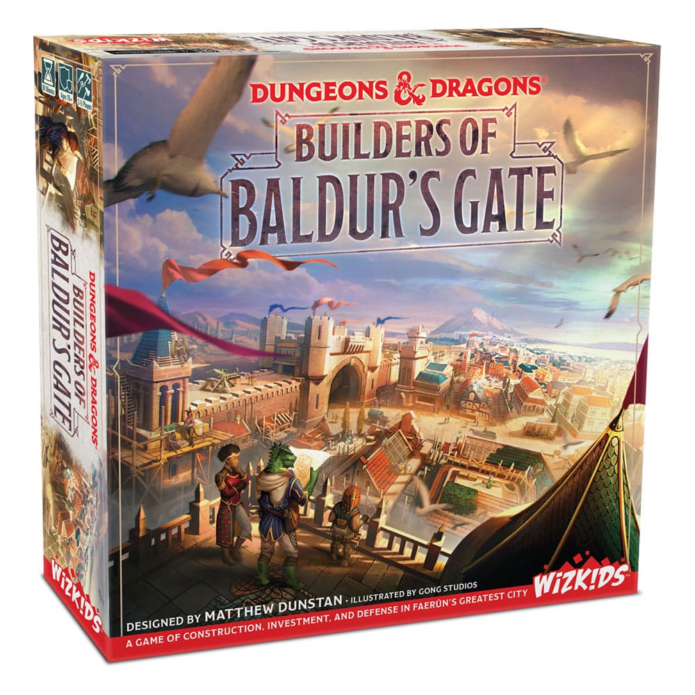Dungeons & Dragons: Builders of Baldur's Gate Juego de Mesa *Edición Inglés*